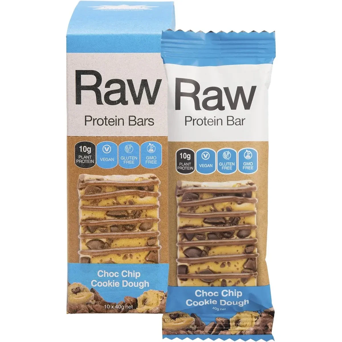 Amazonia Raw Protein Bar Choc Chip Cookie Dough - Image 6
