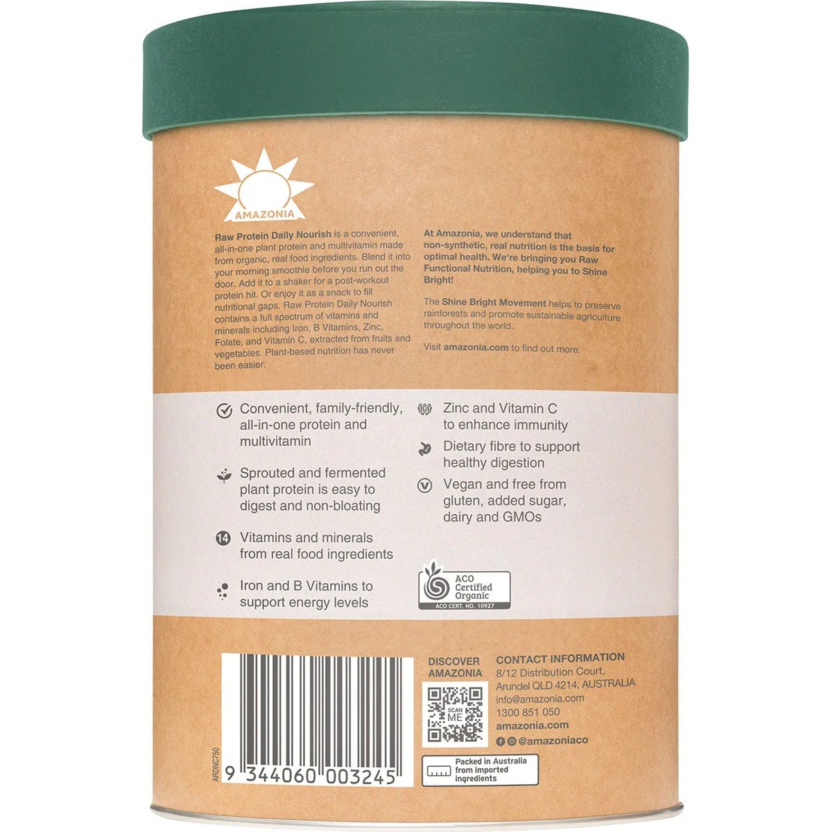 Amazonia Raw Protein Daily Nourish Chocolate - Image 11