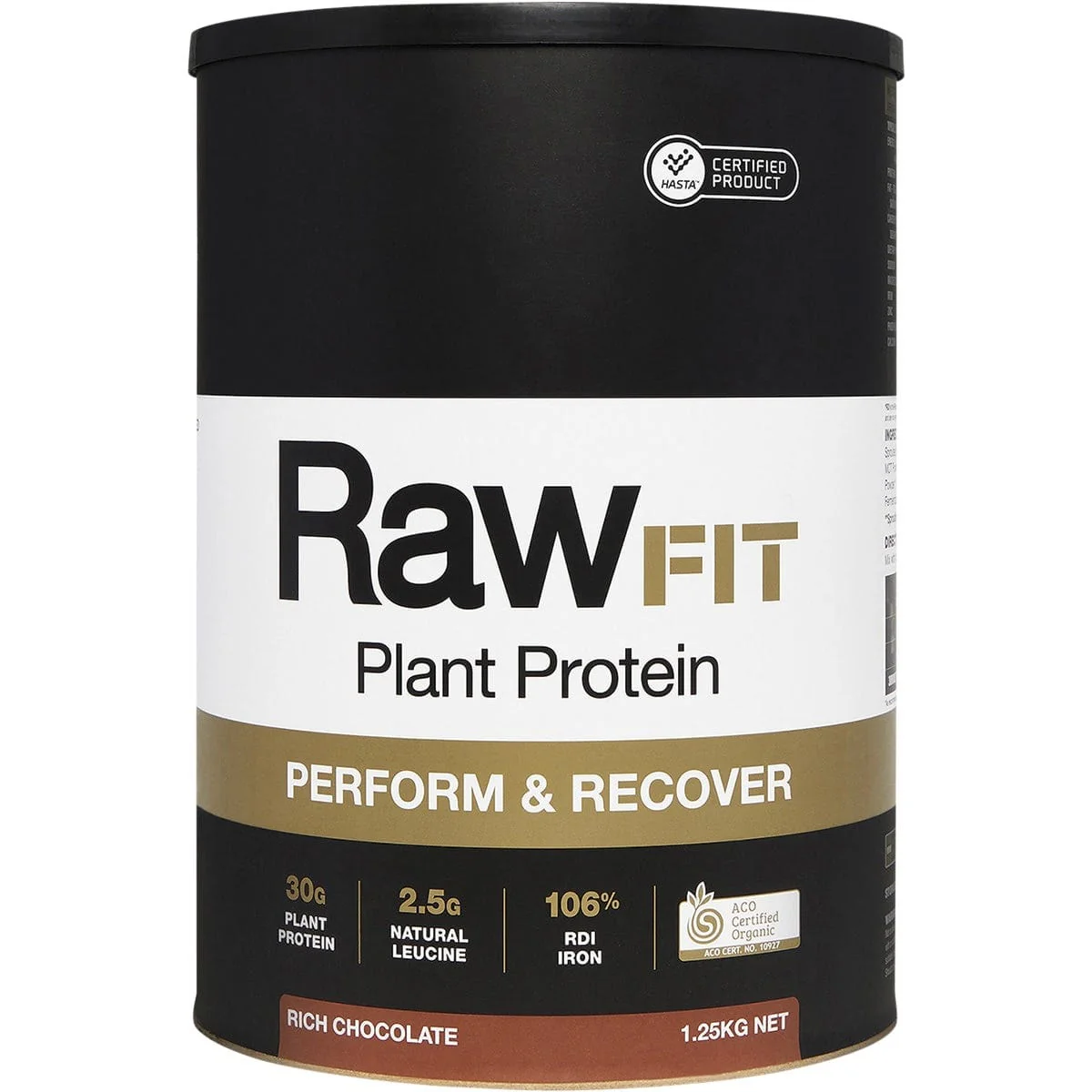 Amazonia RawFIT Plant Protein Organic Perform & Recover Rich Chocolate - Image 8