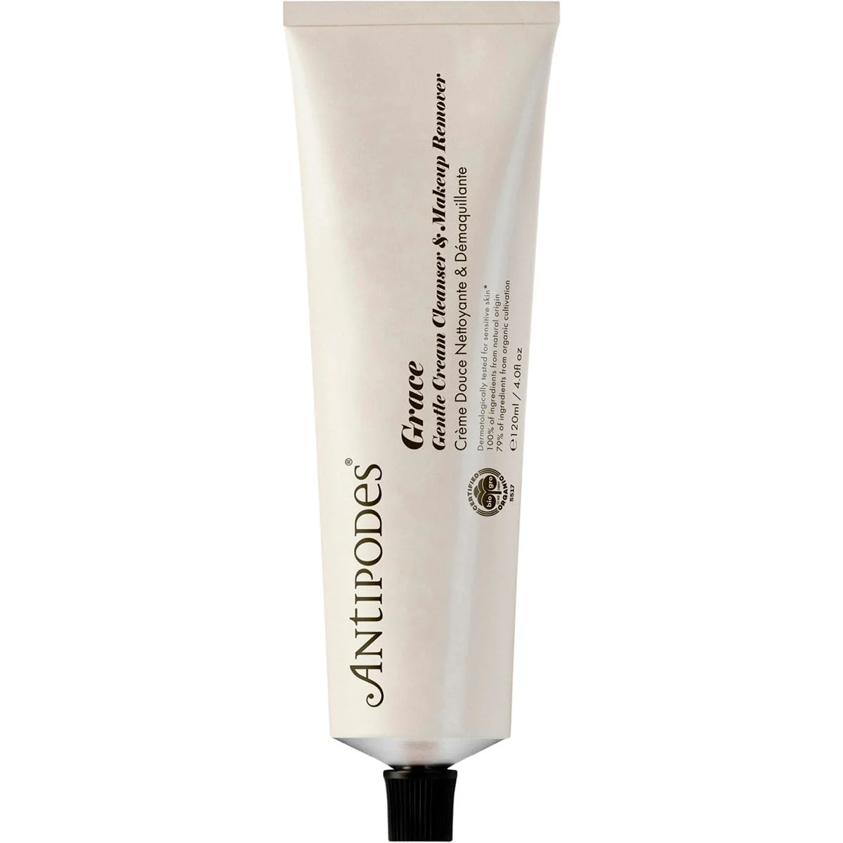 Antipodes Organic Grace Gentle Cream Cleanser & Makeup Remover 120ml - Image 4