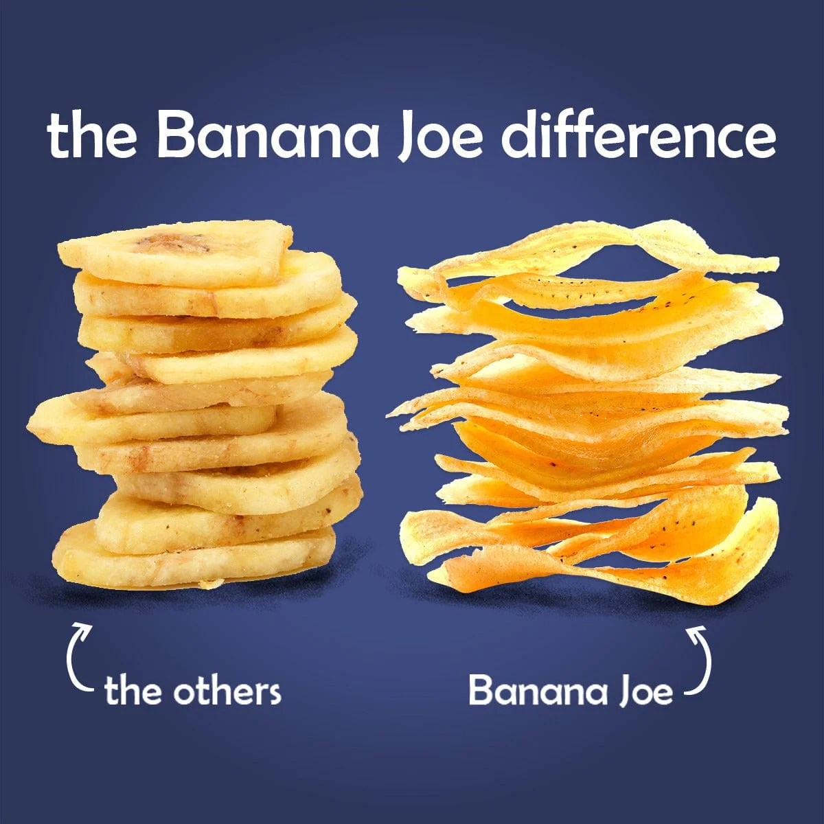 Banana Joe Banana Chips Sea Salt 6x46.8g - Image 3