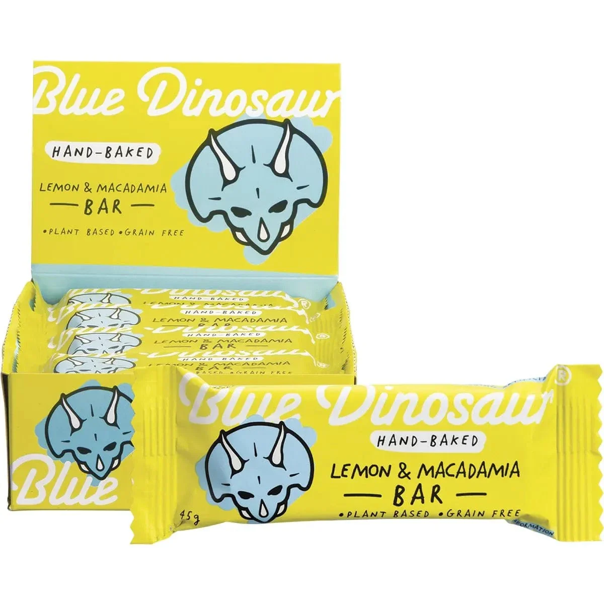 Blue Dinosaur Snack Bar 12x45g - Image 5