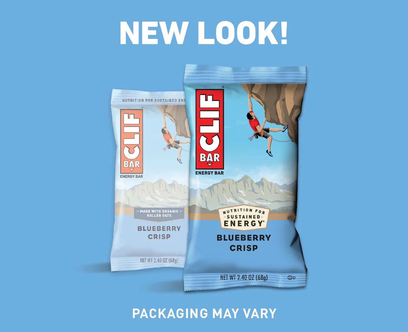 Clif Energy Bar Blueberry Almond Crisp 12x68g - Image 5