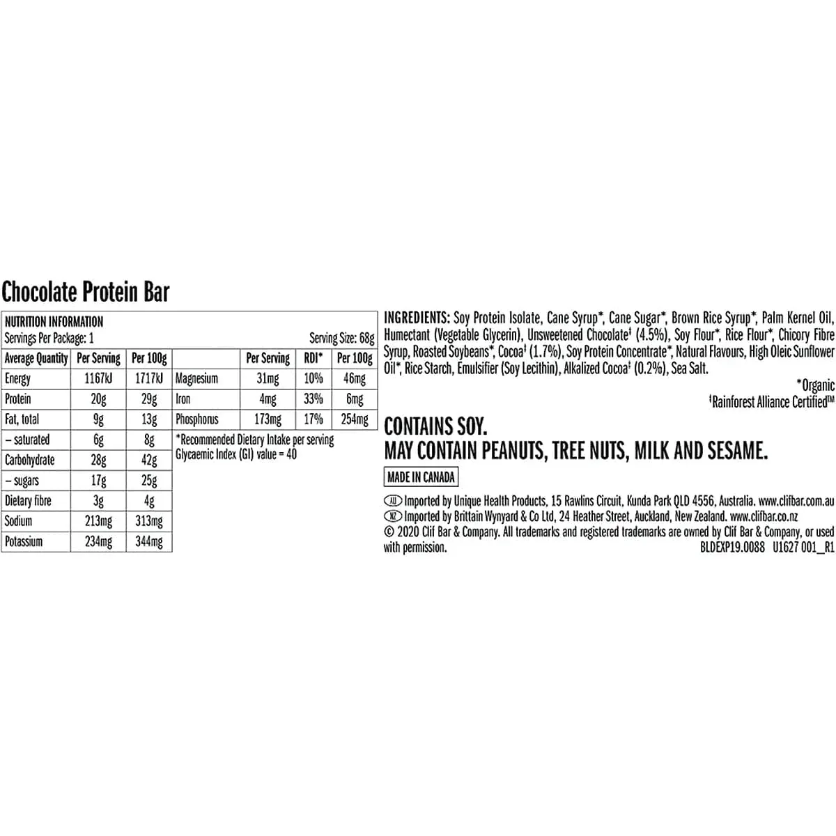 Clif Builder's Protein Bar - Image 4