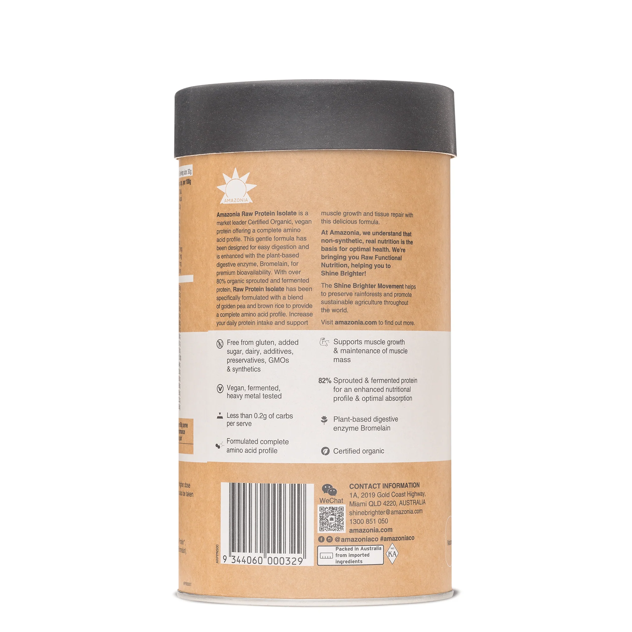 Amazonia Raw Protein Isolate Natural - Image 4