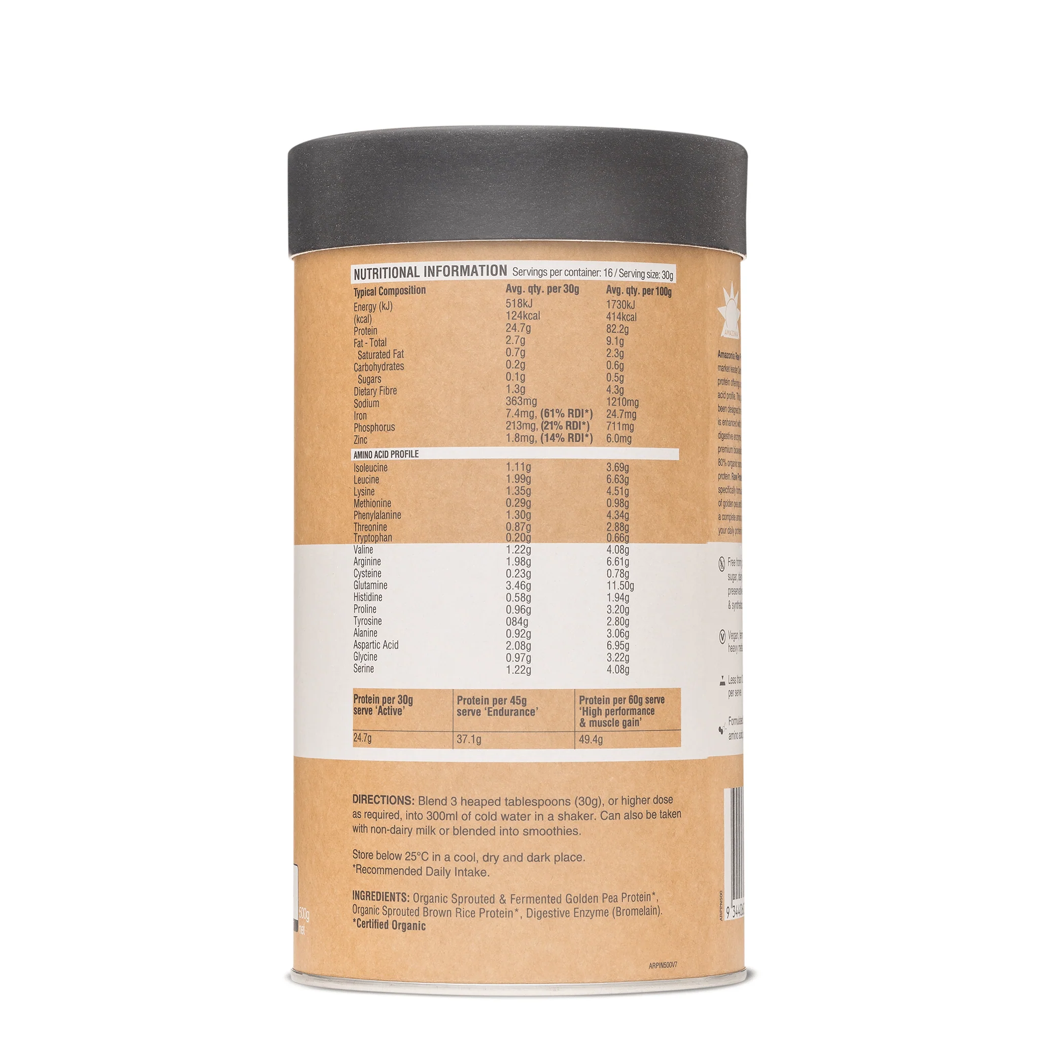 Amazonia Raw Protein Isolate Natural - Image 5