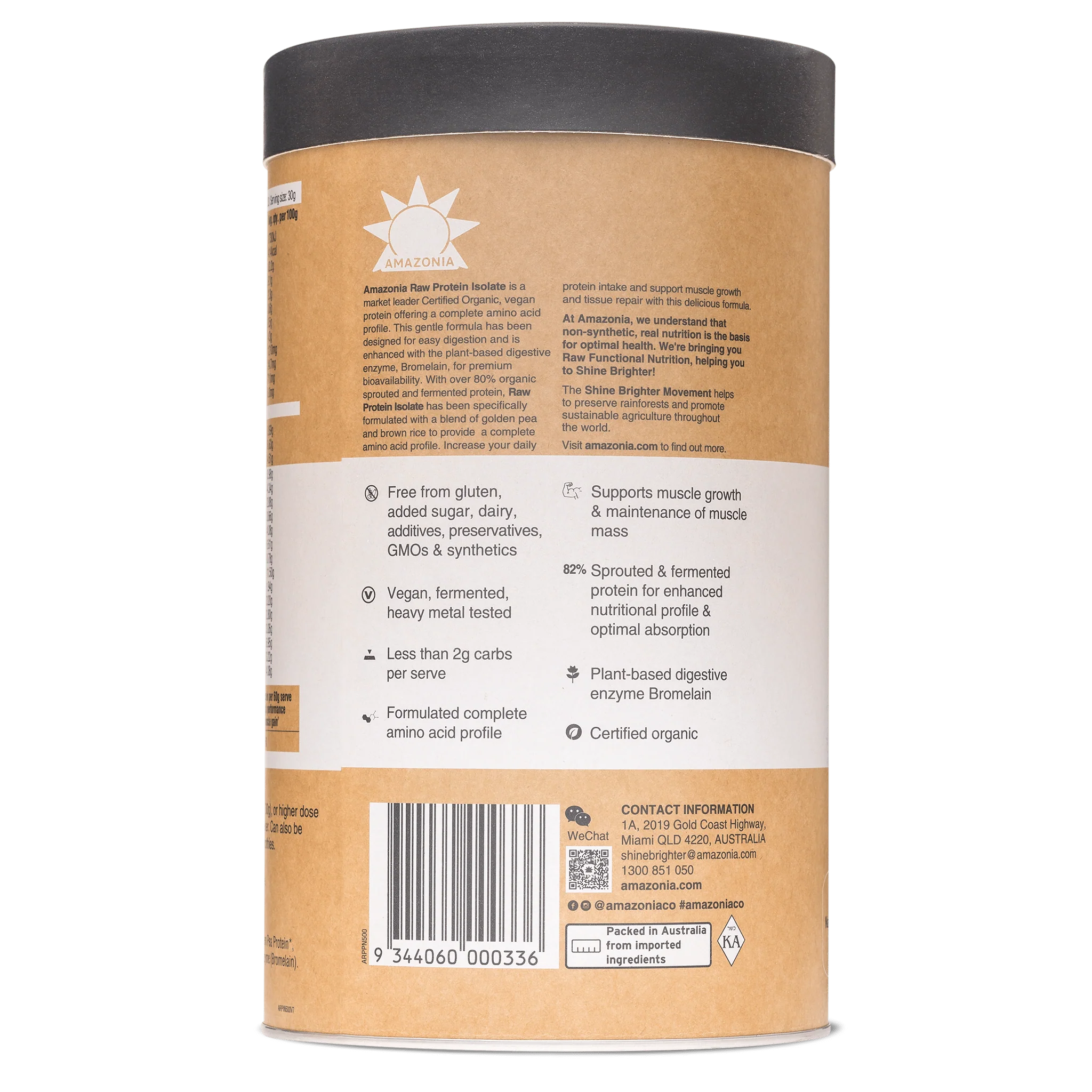 Amazonia Raw Protein Isolate Natural - Image 7