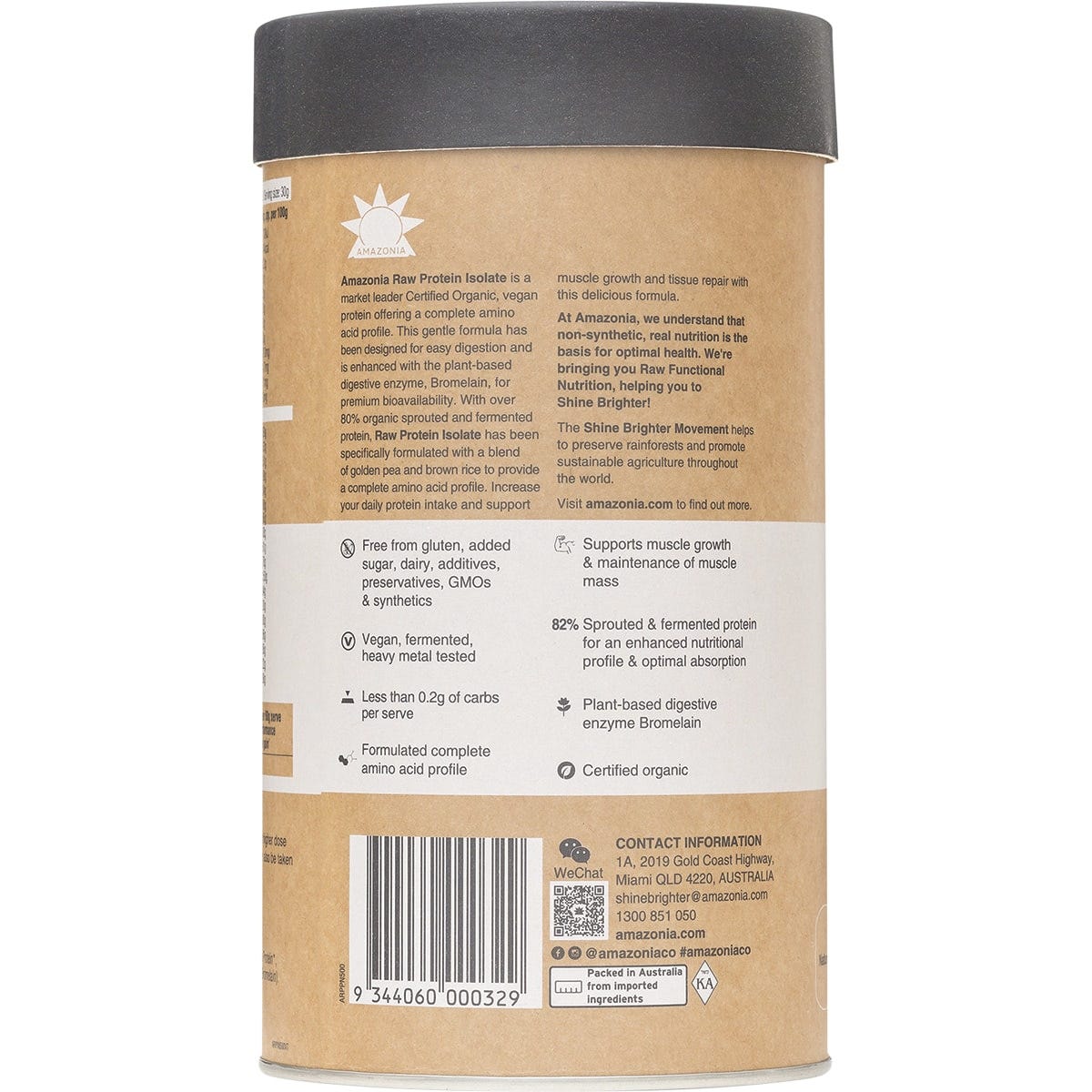 Amazonia Raw Protein Isolate Natural - Image 8