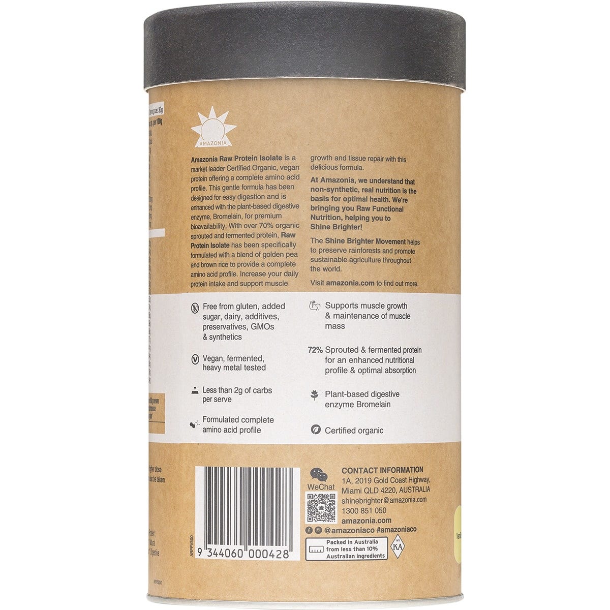 Amazonia Raw Protein Isolate Vanilla - Image 7