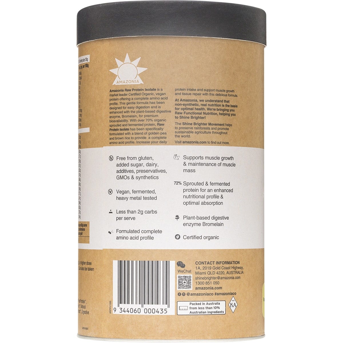 Amazonia Raw Protein Isolate Vanilla - Image 8