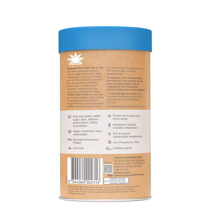 Amazonia Raw Protein Slim & Tone Triple Chocolate - Image 4