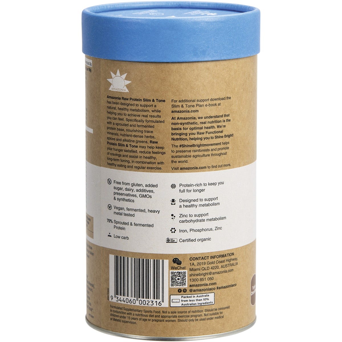 Amazonia Raw Protein Slim & Tone Triple Chocolate - Image 6