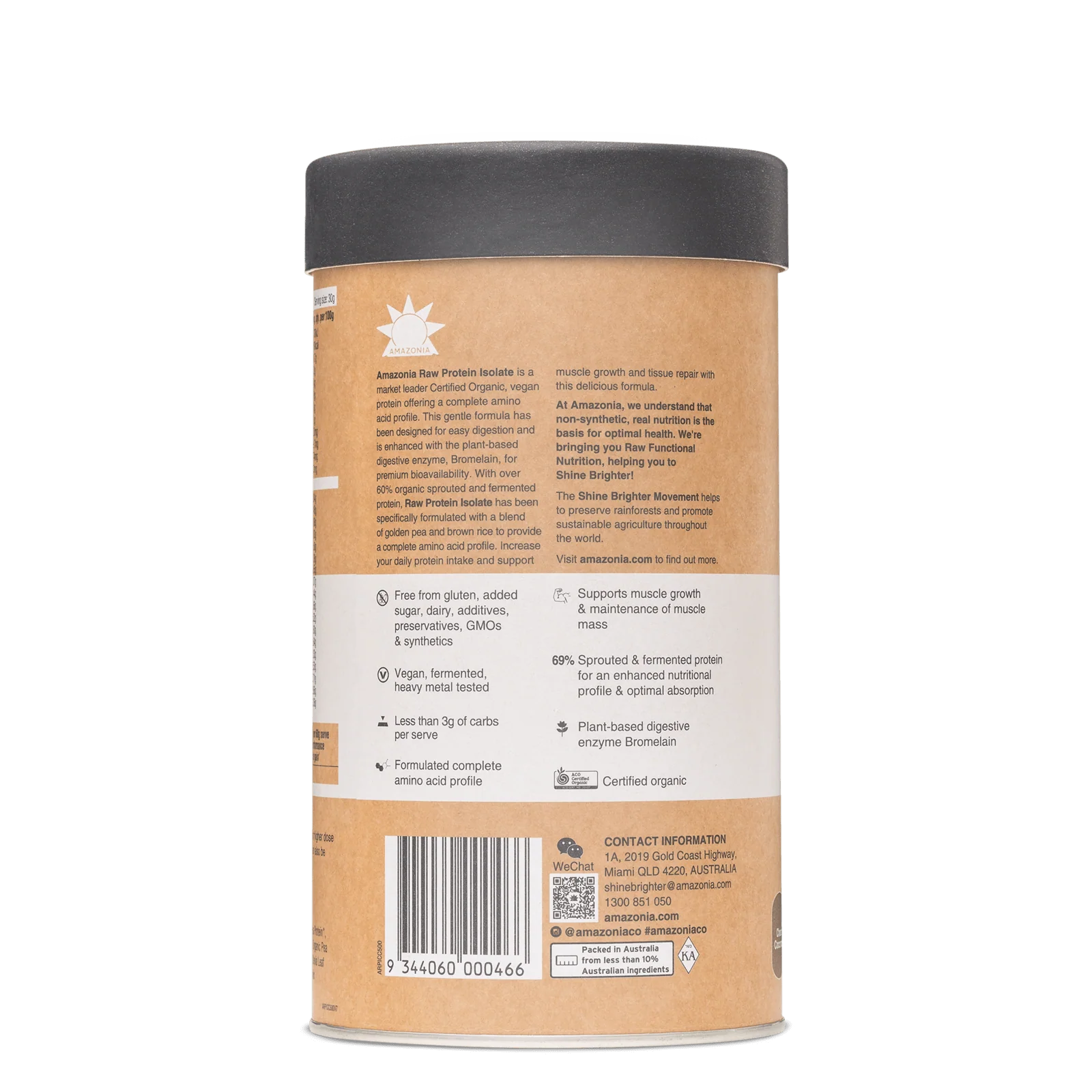 Amazonia Raw Protein Isolate Choc Coconut - Image 5