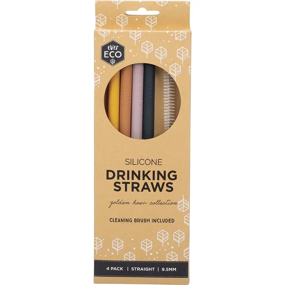 Ever Eco Silicone Straws - Bent Collection 4 Pack - Image 11