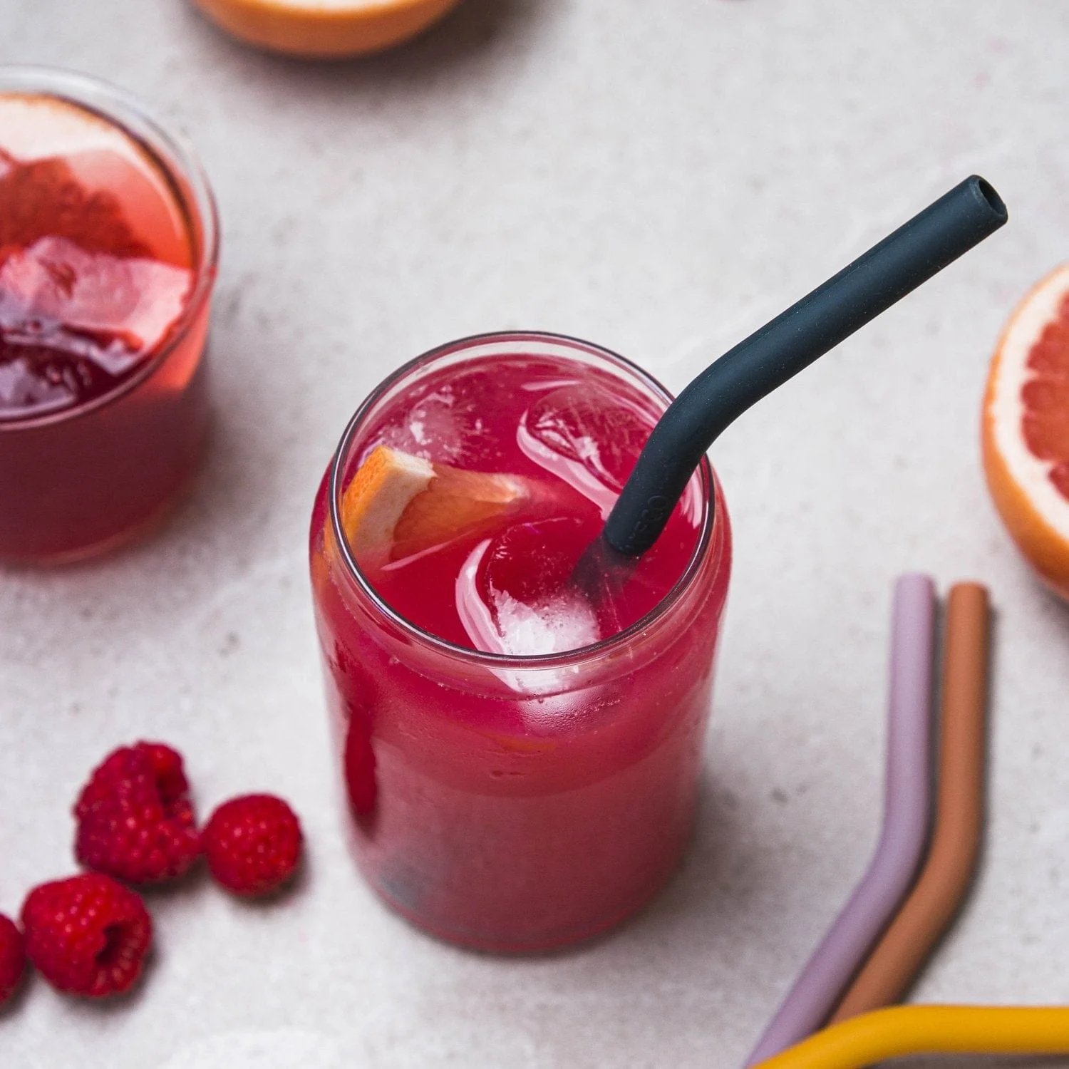 Ever Eco Silicone Straws - Bent Collection 4 Pack - Image 5