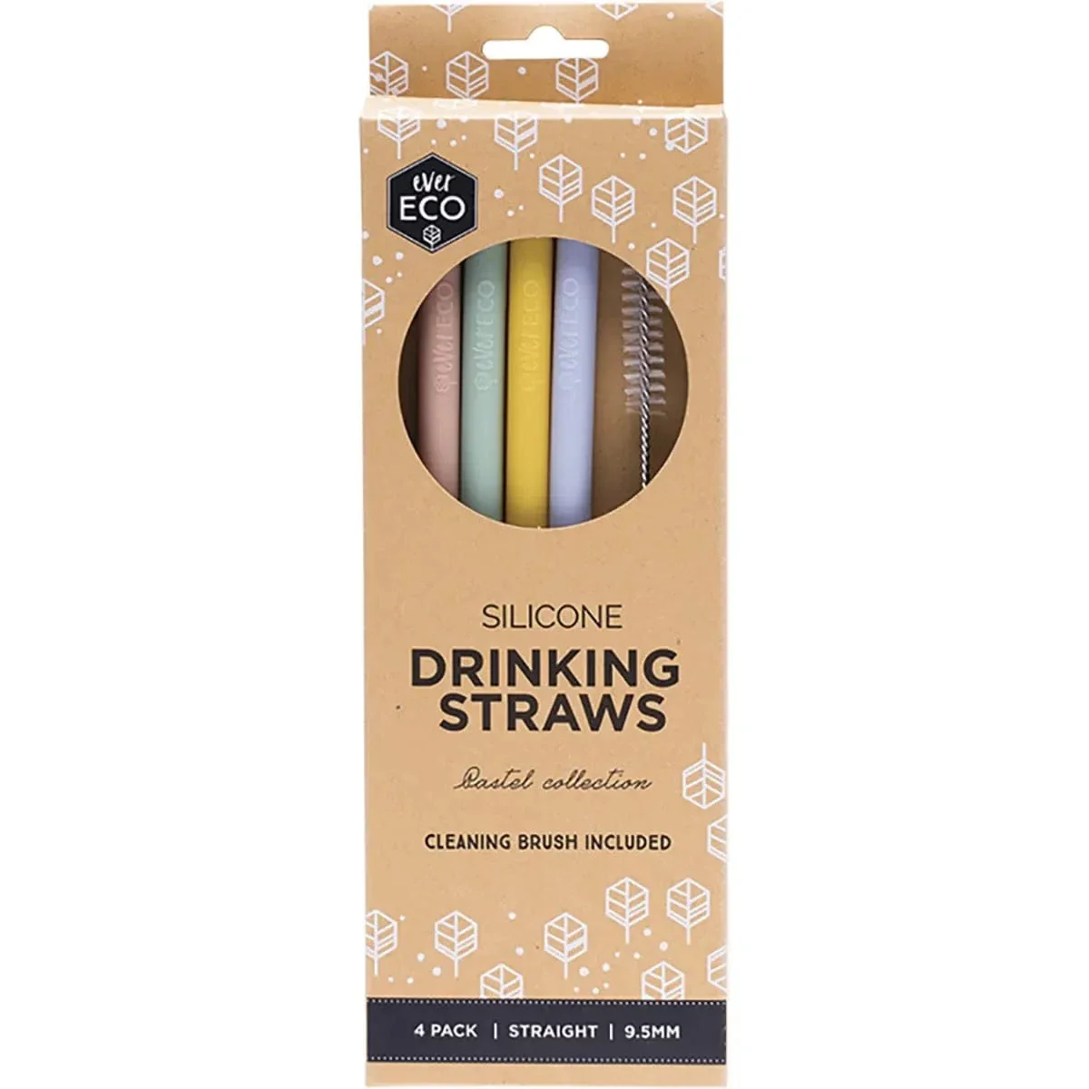 Ever Eco Silicone Straws - Bent Collection 4 Pack - Image 9