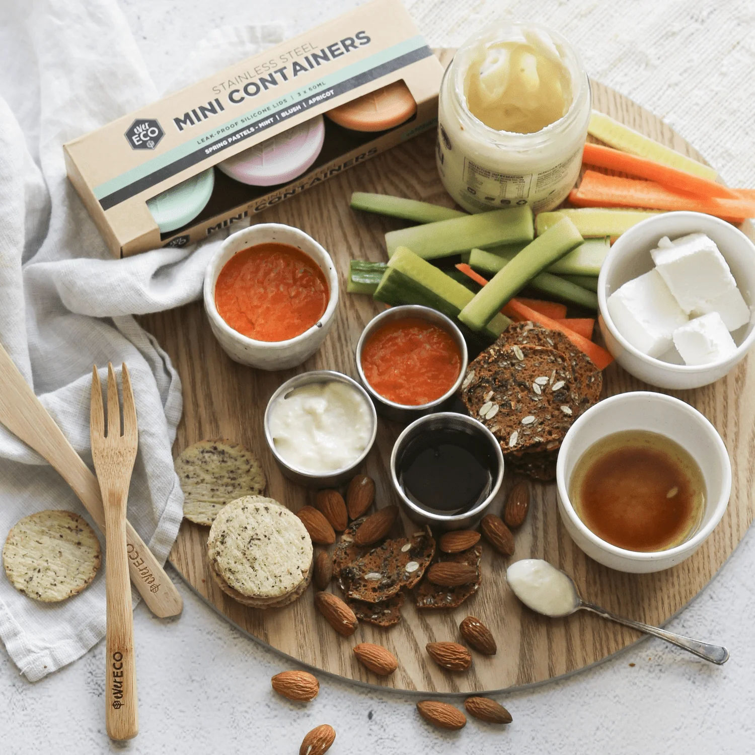 Ever Eco Stainless Steel Containers - Leak Resistant 3 Packs - Image 5