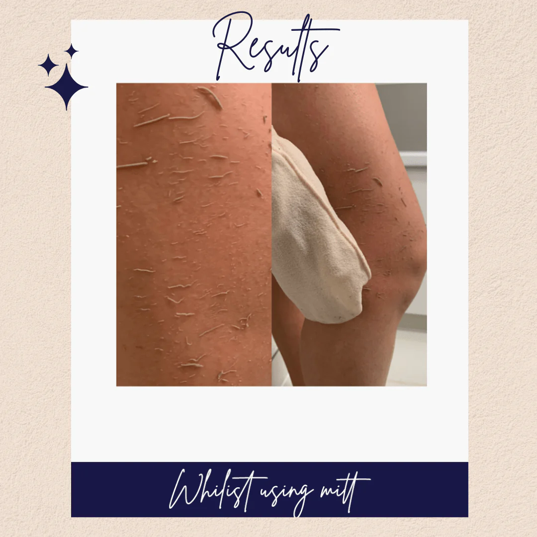 Lumi Turkish Silk Exfoliating Mitt - Image 3