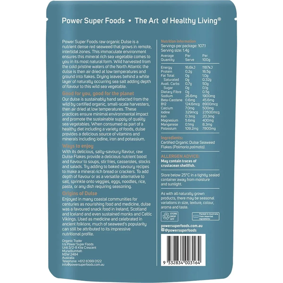 Power Super Foods Organic Dulse Flakes - Image 4